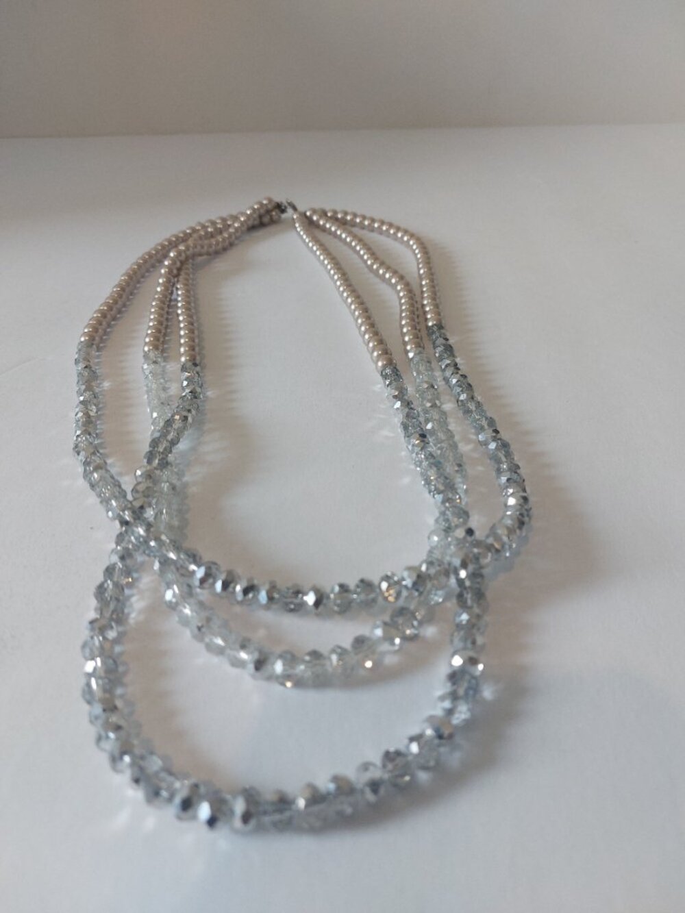 Vintage "Found Treasure" Sparkle Statement Necklace -  SC 2021